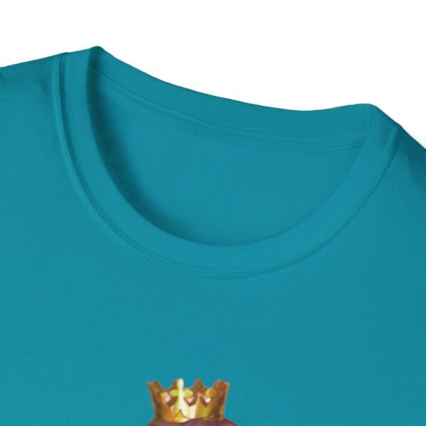 princess crown, sega saturn, unisex softstyle t shirt