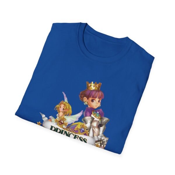 princess crown, sega saturn, unisex softstyle t shirt