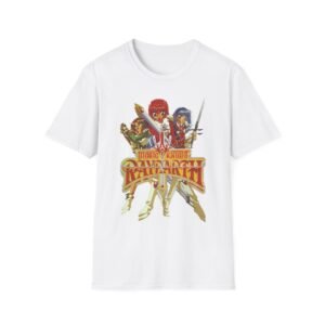 magic knight rayearth, sega saturn, unisex softstyle t shirt