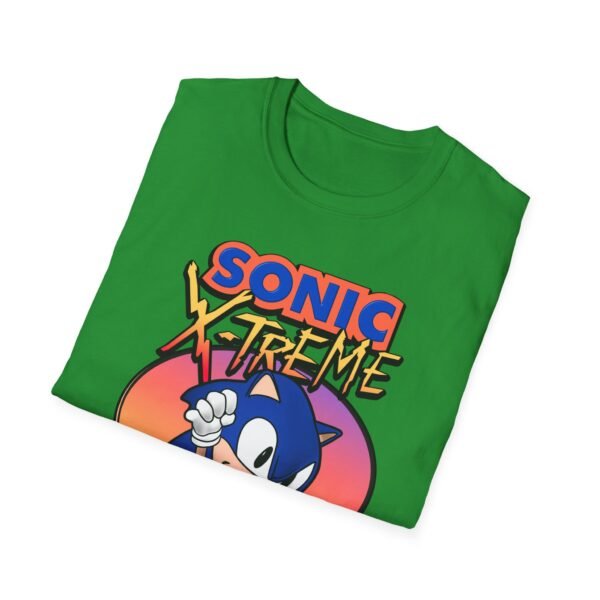 Sonic X-Treme V.2, Sega Saturn, Unisex Softstyle T-Shirt - Image 12