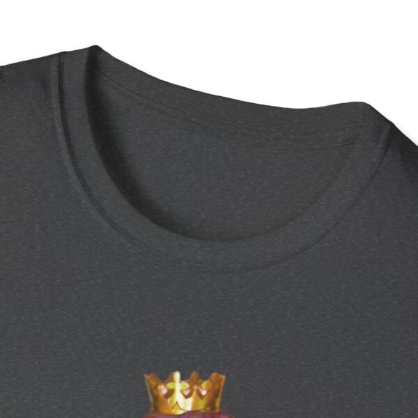 princess crown, sega saturn, unisex softstyle t shirt