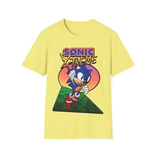 Sonic X-Treme V.2, Sega Saturn, Unisex Softstyle T-Shirt - Image 29