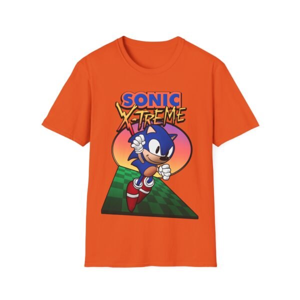 Sonic X-Treme V.2, Sega Saturn, Unisex Softstyle T-Shirt - Image 33