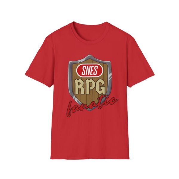 snes rpg fanatic, sega dreamcast, snes, unisex softstyle t shirt