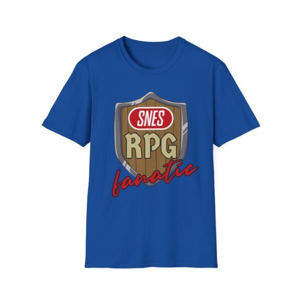 snes rpg fanatic, sega dreamcast, snes, unisex softstyle t shirt