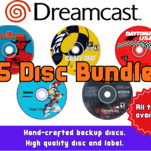 Sega Dreamcast Reproduction Games: 5 Disc Bundle (Dreamcast)