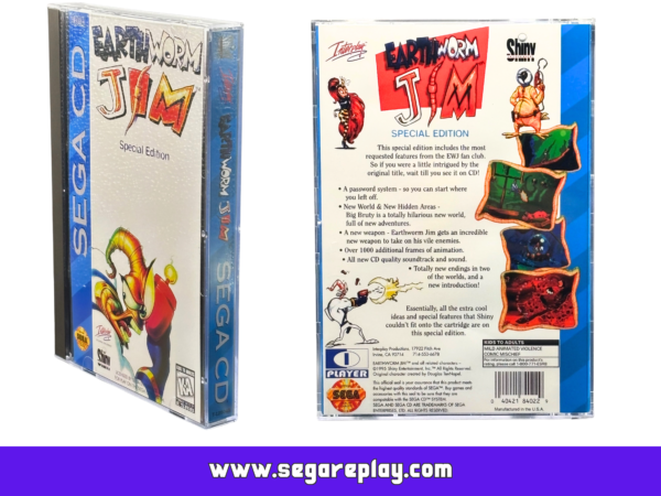 earthworm jim: special edition (sega cd)