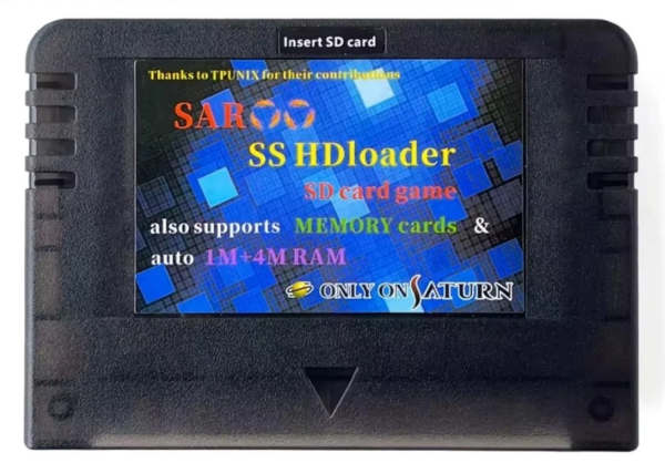 saroo optical drive emulator cartridge, ode, p (sega saturn)