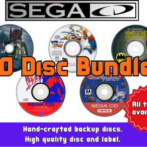 Sega CD Reproduction Games, 10 Disc Bundle (Sega CD)