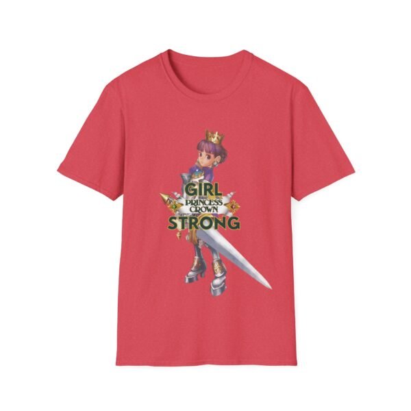 Girl strong, Princess Crown, Sega Saturn, Unisex Softstyle T-Shirt - Image 33