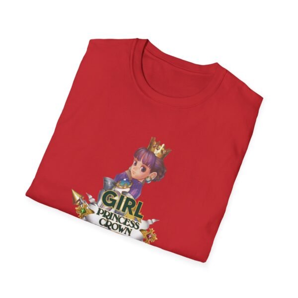 Girl strong, Princess Crown, Sega Saturn, Unisex Softstyle T-Shirt - Image 60