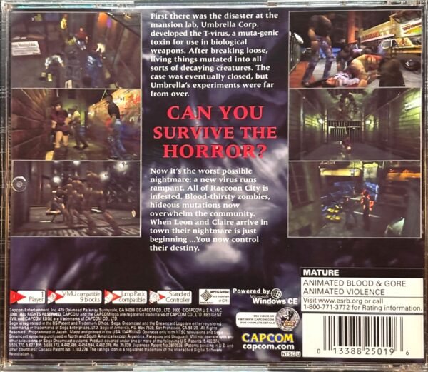 Resident Evil 2 Special Edition Plus (Dreamcast) - Image 3
