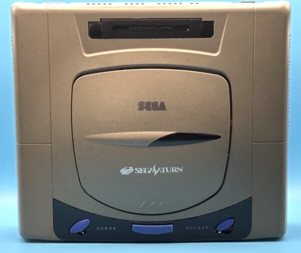 Sega Saturn Grey Console w OEM Controller S, NEW Pseudo Kai, all cables + Any 5 Games! (Saturn) - Image 4