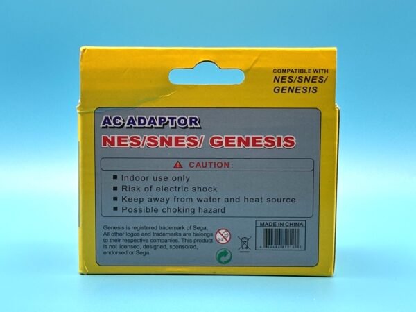 GENESIS Model 1, SEGA CD Model 1/2, SEGA Master System, AC Adapter/Power Supply, New  (Genesis) - Image 5