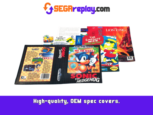 Replacement Covers for Sega Genesis Clamshells (Genesis) - Image 3