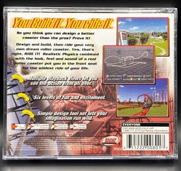 Coaster Works - Factory Sealed (Dreamcast) - Image 2