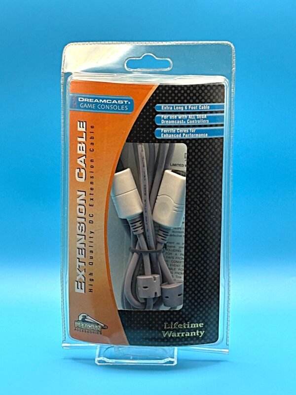Pelican Controller Extension Cord, NIB (Dreamcast)