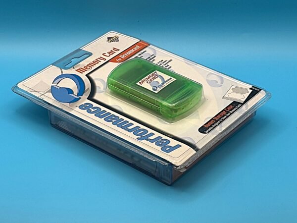 Performance Dreamcast Memory Unit, Translucent Green, 200 Blocks, Hardshell Case, NIB (Dreamcast) - Image 4