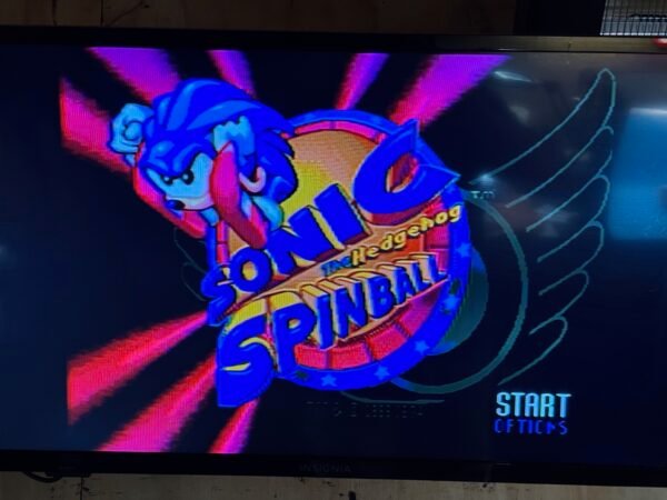 Sonic Spinball (OEM Cart)(Box, Cover reproductions)(Genesis) - Image 6