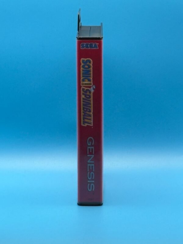 Sonic Spinball (OEM Cart)(Box, Cover reproductions)(Genesis) - Image 3