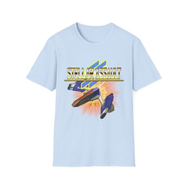 Stellar Assault SS, Sega Saturn, Unisex Softstyle T-Shirt - Image 57