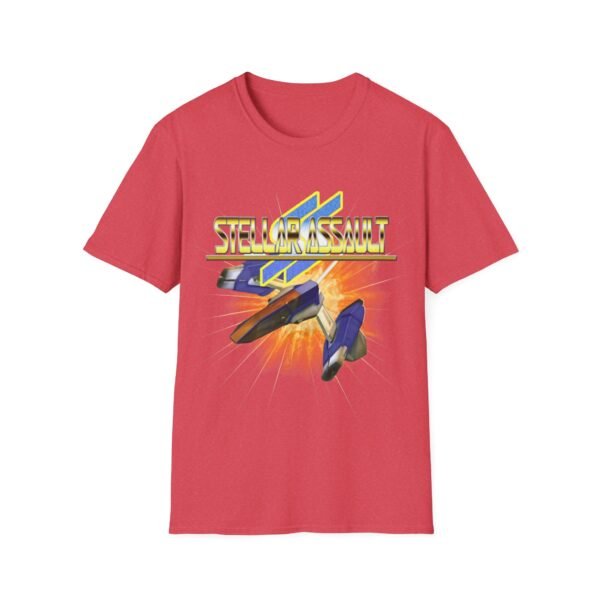 Stellar Assault SS, Sega Saturn, Unisex Softstyle T-Shirt - Image 37