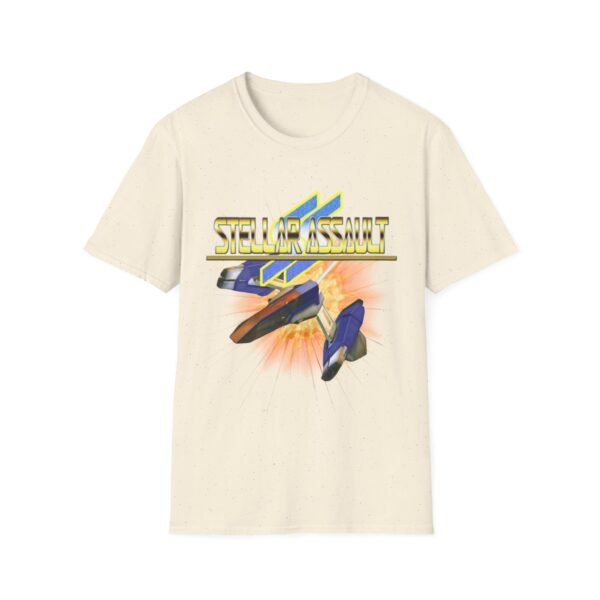 Stellar Assault SS, Sega Saturn, Unisex Softstyle T-Shirt - Image 41
