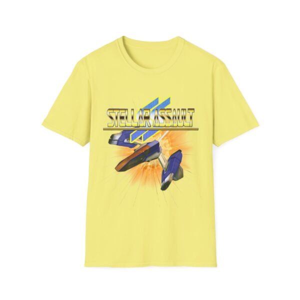 Stellar Assault SS, Sega Saturn, Unisex Softstyle T-Shirt - Image 29