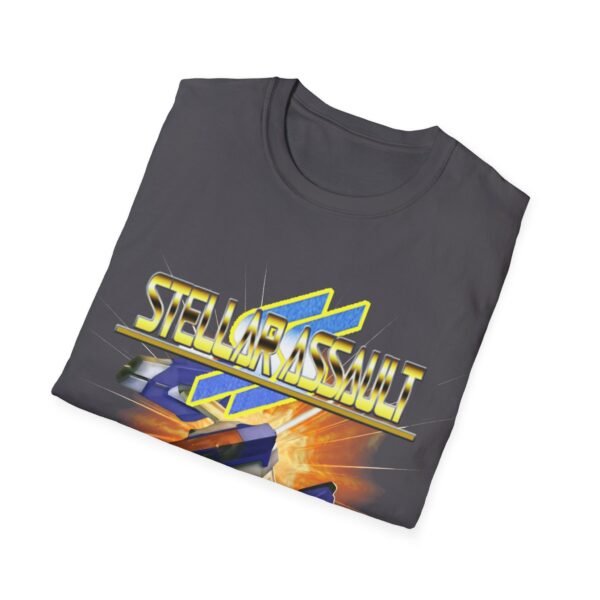 Stellar Assault SS, Sega Saturn, Unisex Softstyle T-Shirt - Image 64